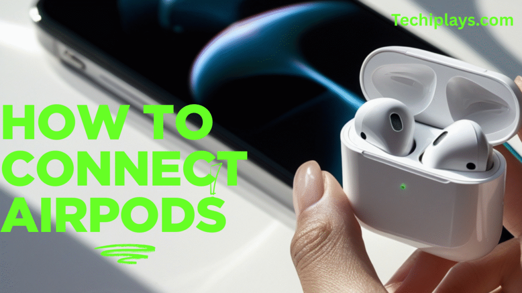 connecting airpods in mobile
