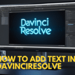 How to Add Text in DaVinci Resolve