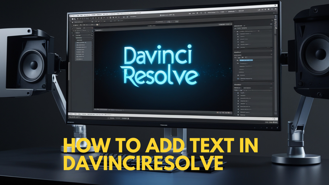 How to Add Text in DaVinci Resolve